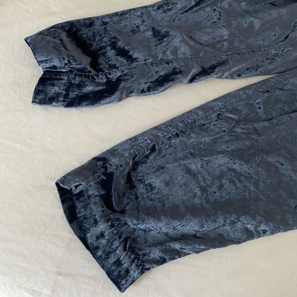 Blue Velvet pants by Anthropologie - Picture 2 of 7